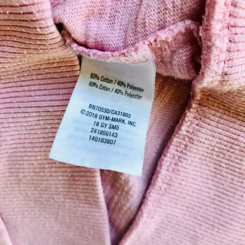 Gymboree Girls Hear Me Roar Pink Lightweight Sweatshirt